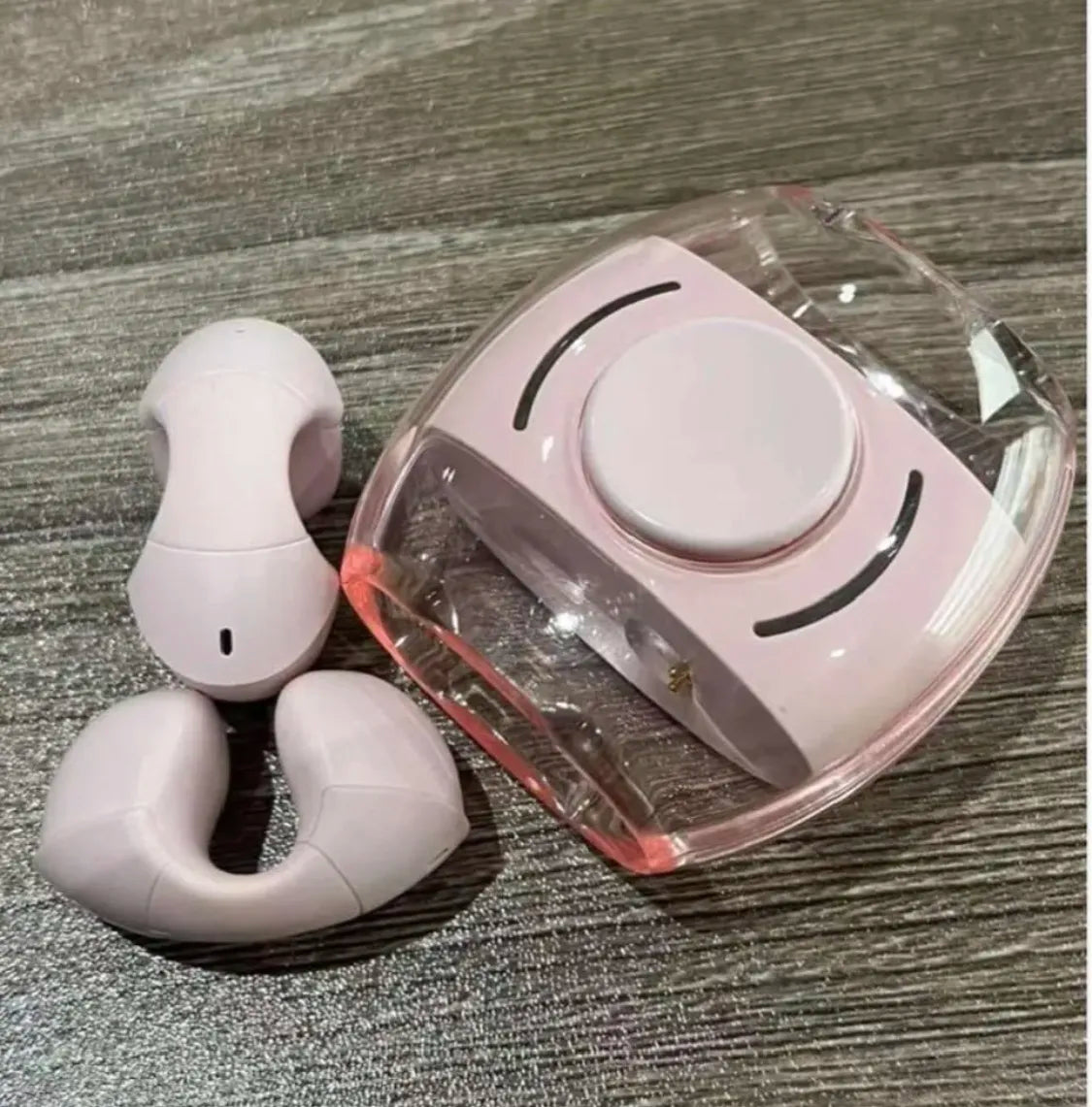 BXE Earcuff Bluetooth with RGB Light, Spinner Design, Waterproof.
