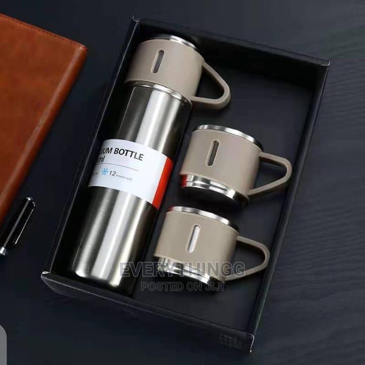 3 in 1 Vaccum Insulated Thermo Flask Set